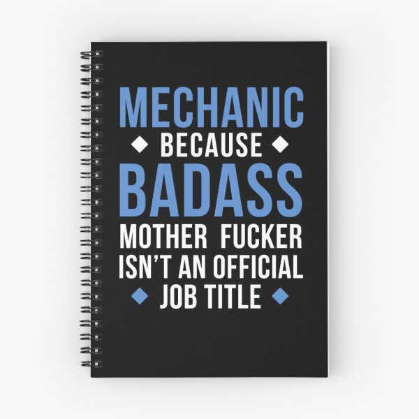 Item preview, Badass Mechanic Professions gift designed and sold by aryagiri.