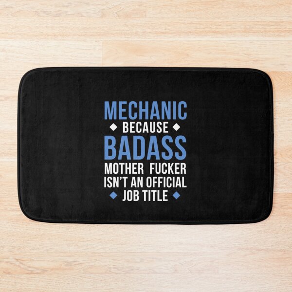 Item preview, Badass Mechanic Professions gift designed and sold by aryagiri.