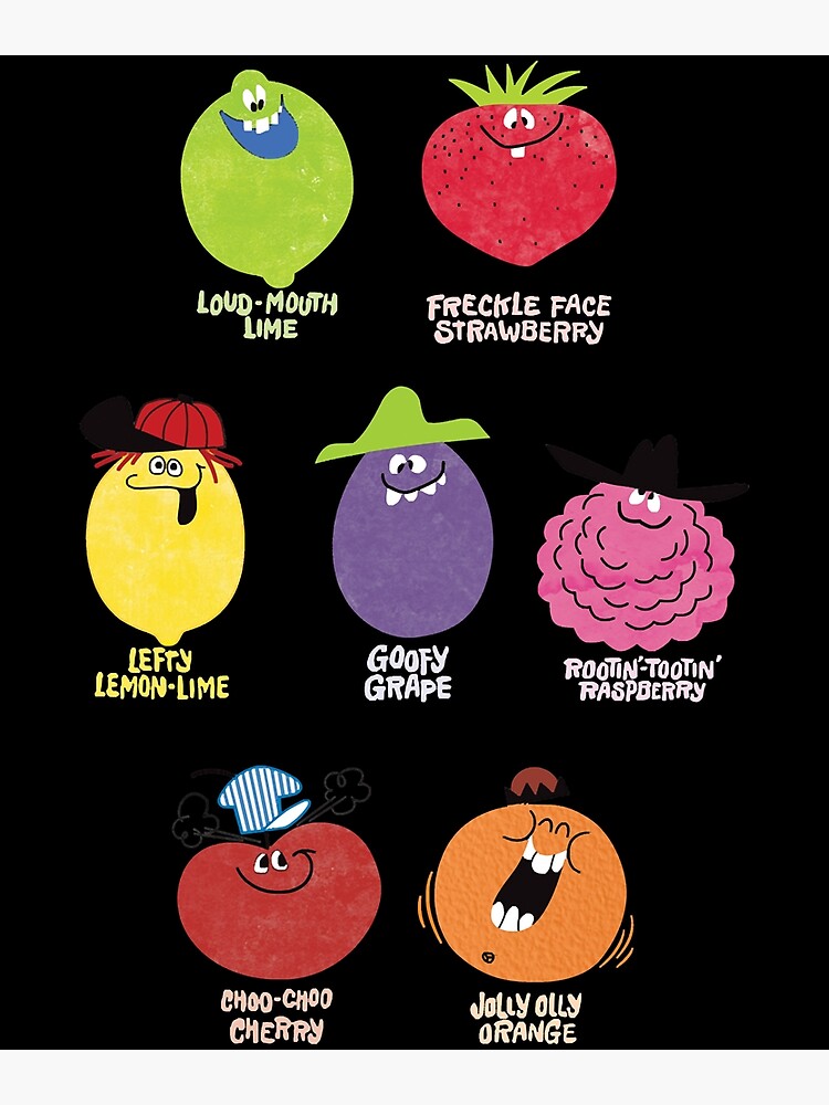 "Funny Face Drink Mix Character Group" Poster for Sale by LeeHung