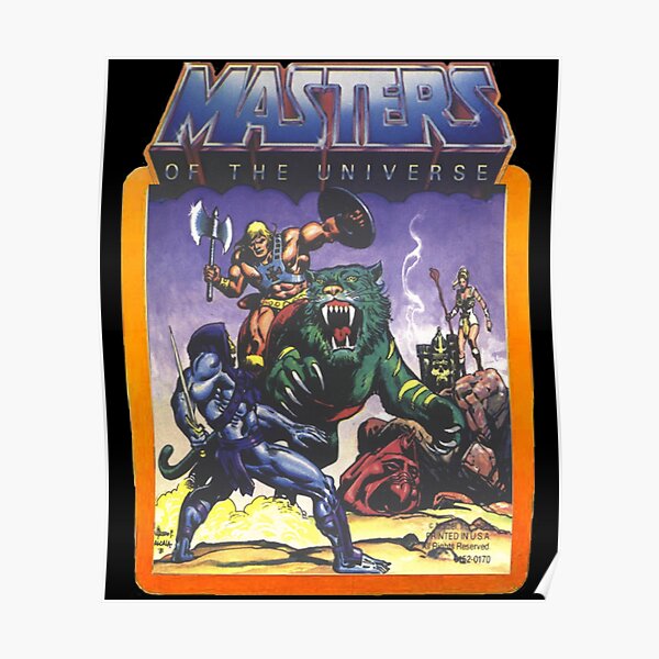 POSTER HE MAN AND THE MASTERS OF THE UNIVERSE GROß #8 