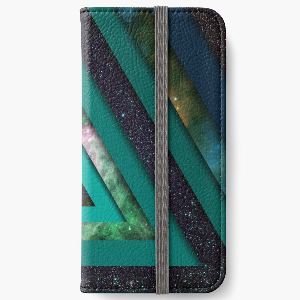Aperçu de l'œuvre Étui portefeuille iPhone créée et vendue par Keweb.