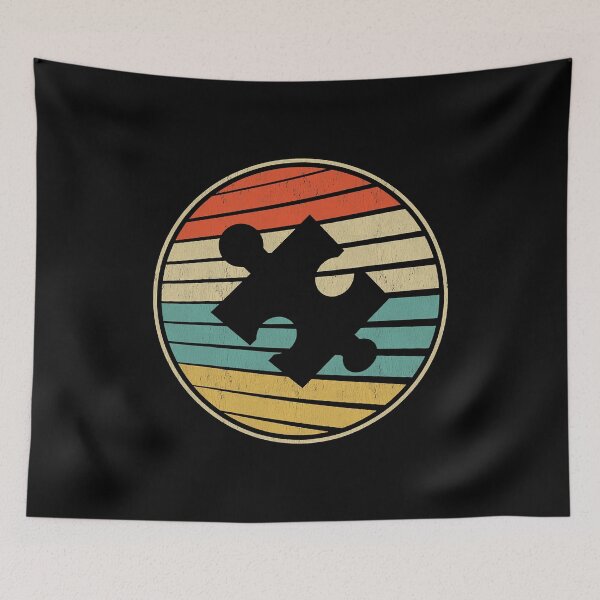 Item preview, Cute Autism Awareness Gift Vintage 70s 80s Autism Mom Dad designed and sold by HaaChris-Artis.