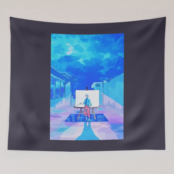 Item preview, Great Gift Blue Period City Blue Painting Gift For Fan designed and sold by Bramanlinda77.