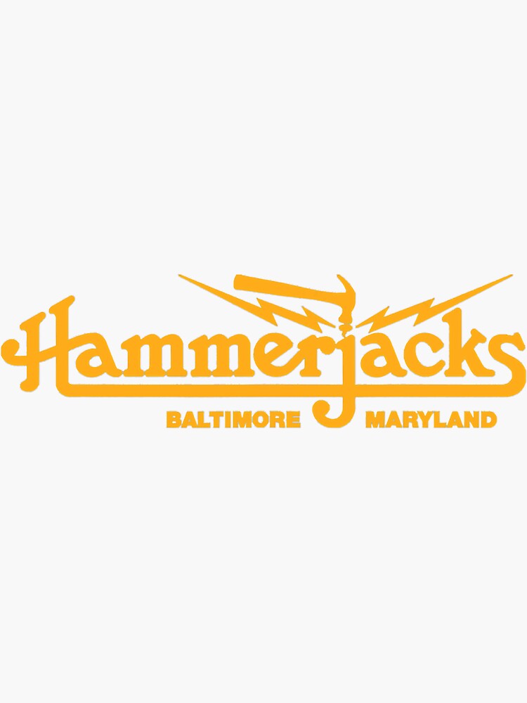 "HAMMERJACKS 70S" Sticker for Sale by duffyiue Redbubble