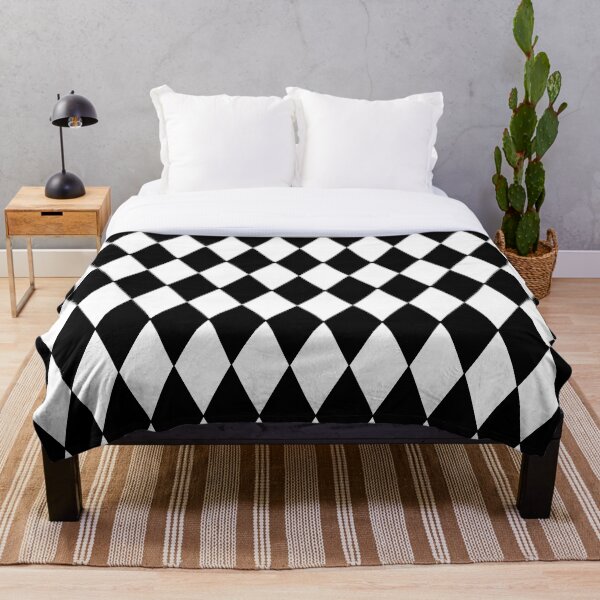 Item preview, Black White Harlequin designed and sold by starrylite.