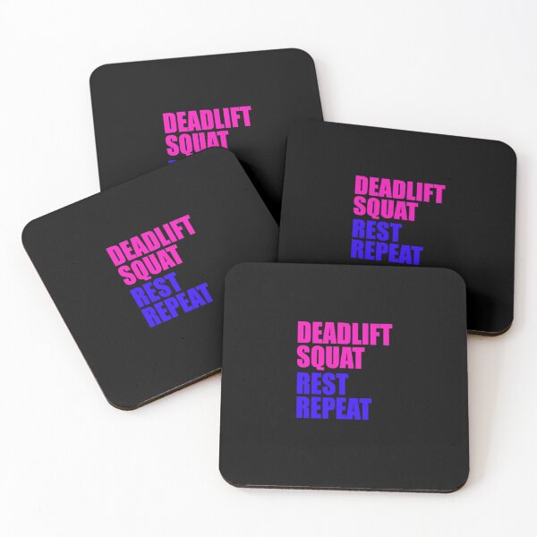 Item preview, Deadlift Squat Rest Repeat Crossfit Shirt Sleeveless Top designed and sold by janlzmaude.