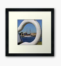 Shackled. Framed Print