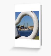 Shackled. Greeting Card