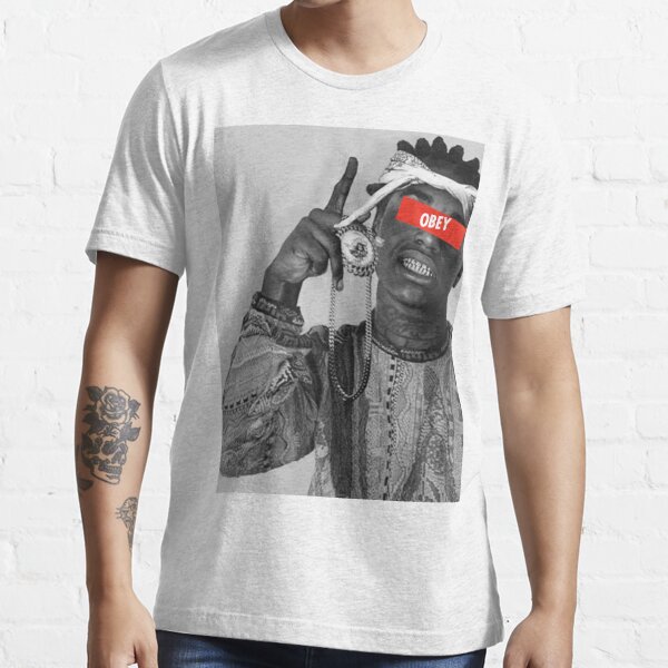 Obey T Shirts Redbubble - obey shirt with tattoos and backpack roblox