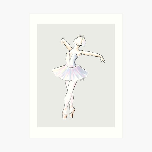Swan Lake Art Print