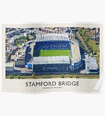 Vintage Football Grounds - Stamford Bridge (Chelsea FC) Poster