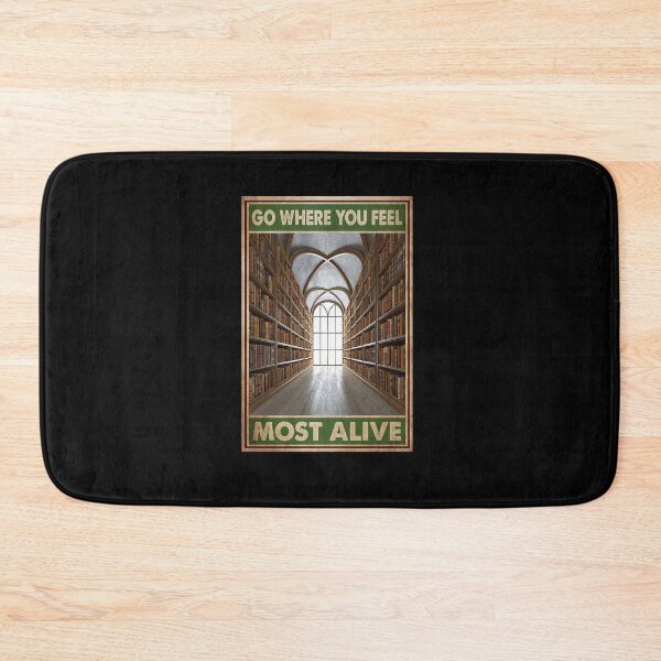 Item preview, Librarian Go Where You Feel Most Alive   designed and sold by reenea84.