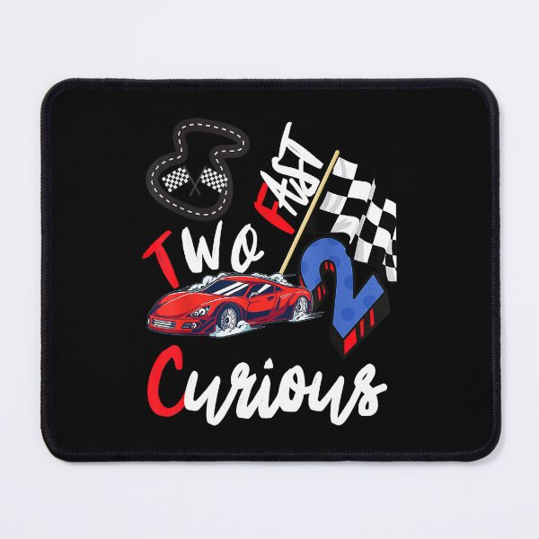 Item preview, Two Fast 2 Curious Racing 2nd Birthday Boy Top Birthday designed and sold by MalloWilli.