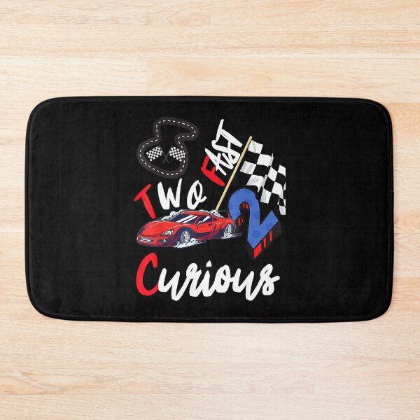 Item preview, Two Fast 2 Curious Racing 2nd Birthday Boy Top Birthday designed and sold by MalloWilli.
