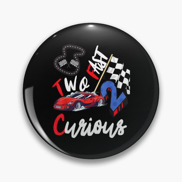 Item preview, Two Fast 2 Curious Racing 2nd Birthday Boy Top Birthday designed and sold by MalloWilli.