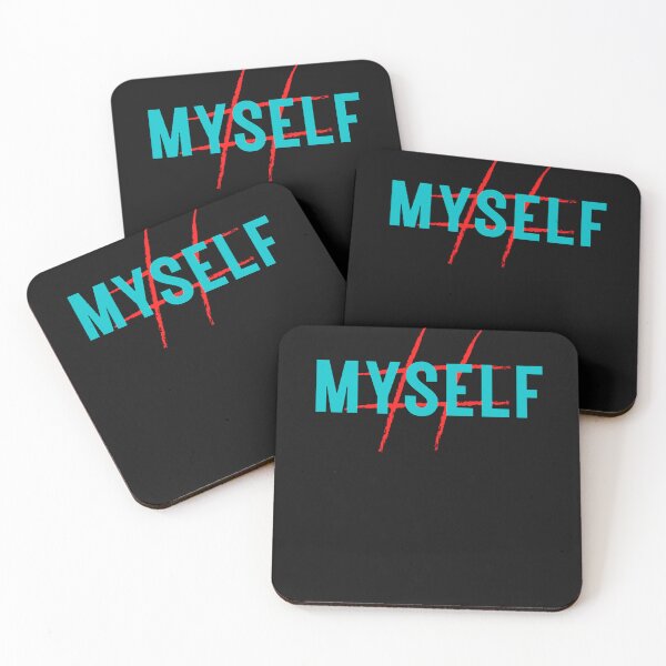 Item preview, hashtag myself t shirt design for self lovers. designed and sold by haideralibhai.