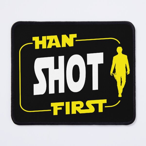 Item preview, HAN SHOT FIRST designed and sold by T-paw.