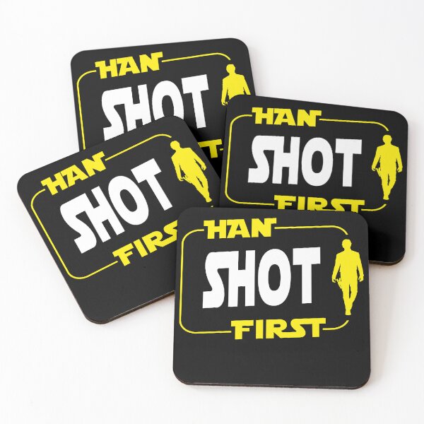 Item preview, HAN SHOT FIRST designed and sold by T-paw.
