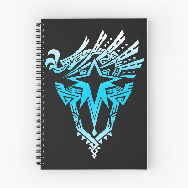 Item preview, Monster hunter world iceborne logo (blue) designed and sold by RobertWalton12.