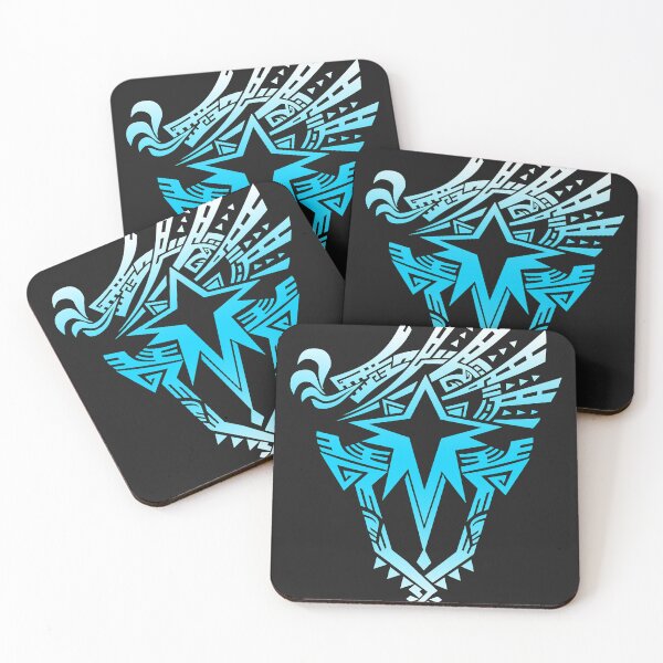 Item preview, Monster hunter world iceborne logo (blue) designed and sold by RobertWalton12.