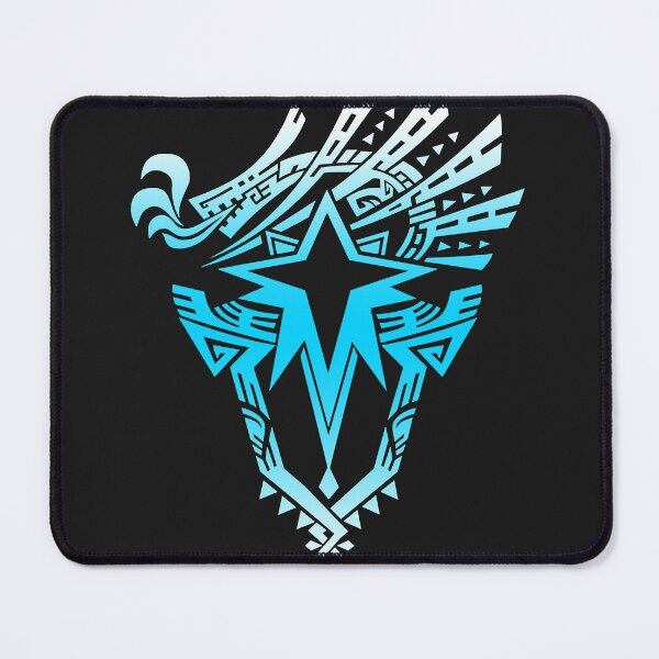 Item preview, Monster hunter world iceborne logo (blue) designed and sold by RobertWalton12.