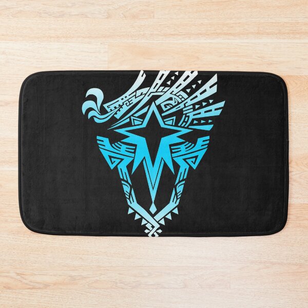 Item preview, Monster hunter world iceborne logo (blue) designed and sold by RobertWalton12.