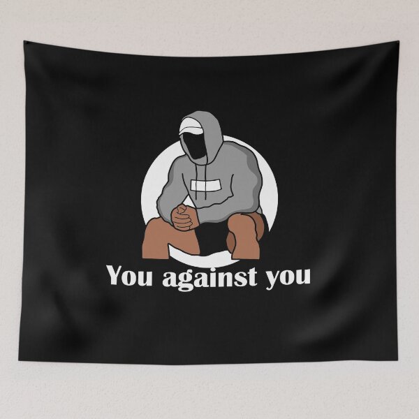 Item preview, You Against You Cbum Sitting White designed and sold by designsbyted.