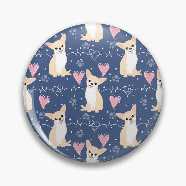 Item preview, LOVE Fawn Cream White Chihuahua 3 designed and sold by Lulupainting.