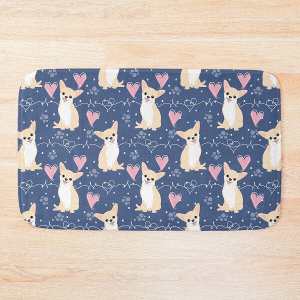 Item preview, LOVE Fawn Cream White Chihuahua 3 designed and sold by Lulupainting.