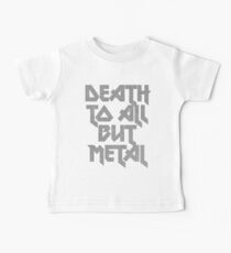 Death to All But Metal Baby Tee