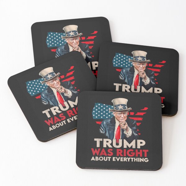 Item preview, Trump Was Right About Everything Funny T-Shirt designed and sold by Azim-Stefan.