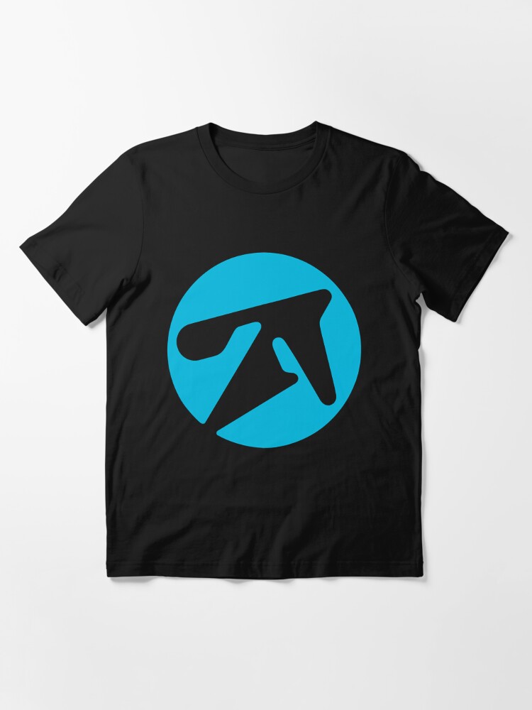 Aphex twin alternative style logo in blue