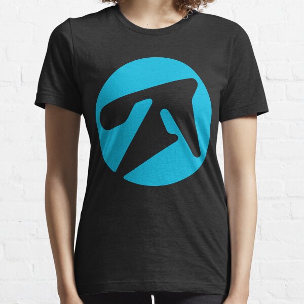 Logo de style alternatif Aphex twin en bleu T-shirt essentiel