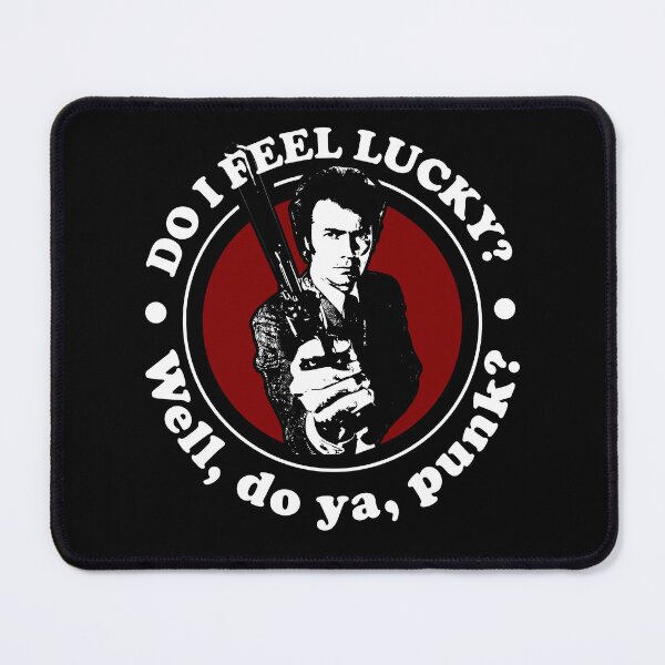 Item preview, Do I Feel Lucky, Well Do you Punk Quote designed and sold by Meta Cortex.
