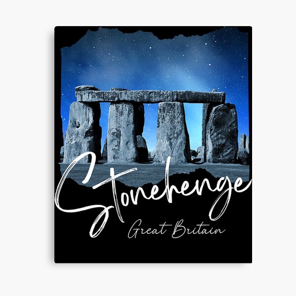L Stonehenge Silhouette Large Panorama Art Print Home Decor Wall Art Poster 