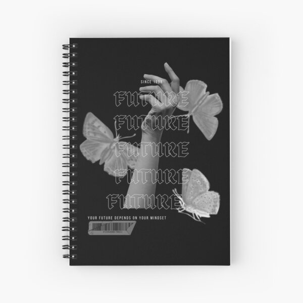“Future depends on your mindset”, Spiral Notebook