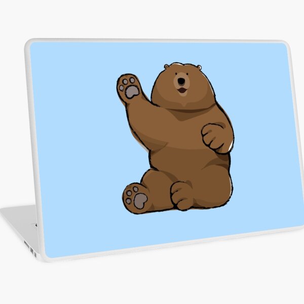 Agitant l'ours Skin adhésive d'ordinateur
