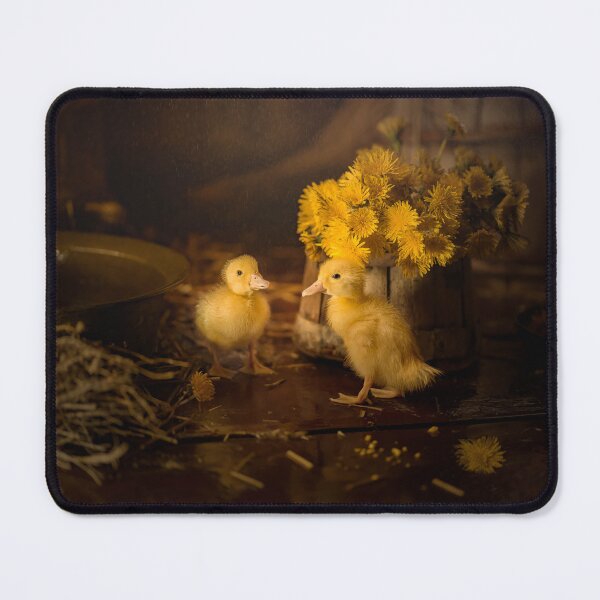 Item preview, Yellow dandelions and baby geese designed and sold by Svetlana Korneliuk.