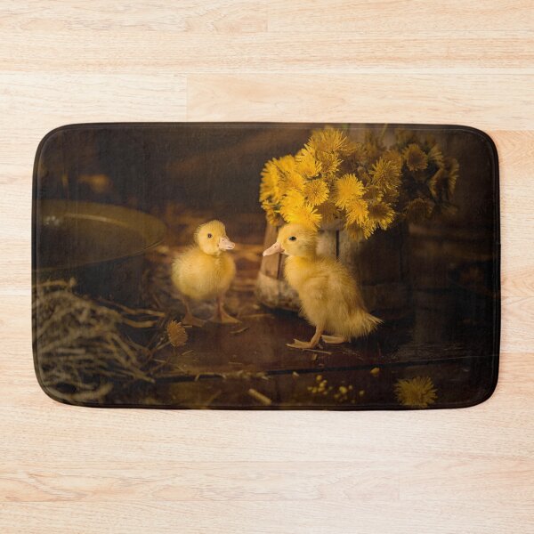 Item preview, Yellow dandelions and baby geese designed and sold by Svetlana Korneliuk.