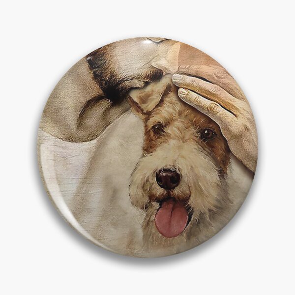Item preview, Jesus with lovely Fox terrier - for Fox terrier lover   designed and sold by koenhfu06.
