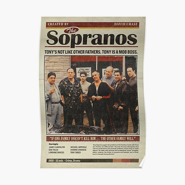 The Sopranos Family Poster