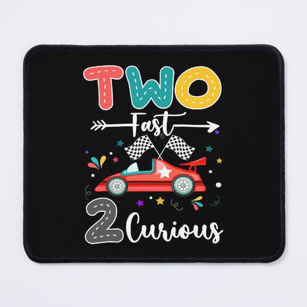Item preview, Two Fast 2 Curious Racing 2nd Birthday Gift Boy Girl designed and sold by MalloWilli.