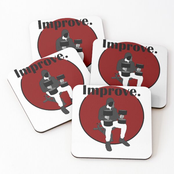 Item preview, Improve. cbum dumbell press red designed and sold by designsbyted.
