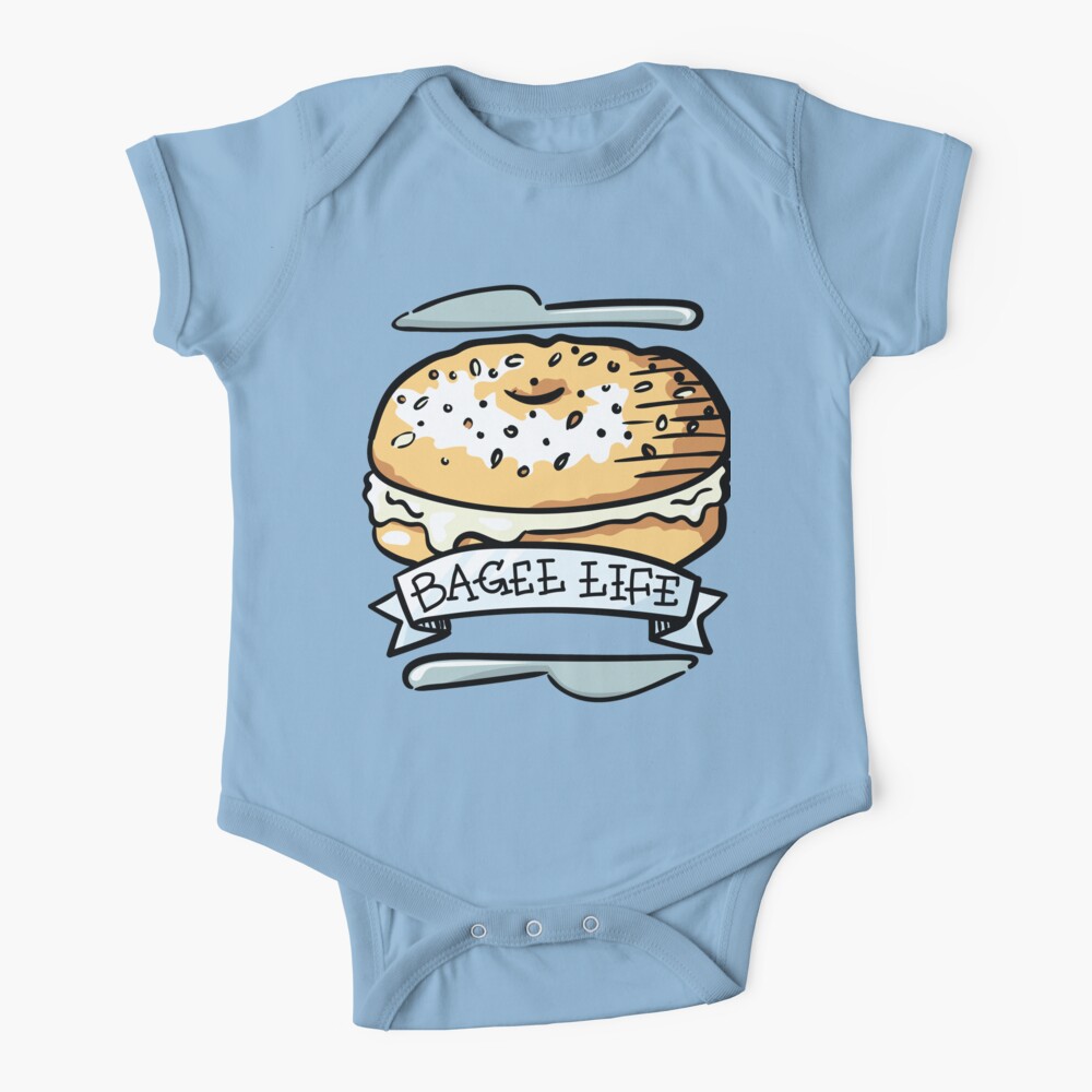 Bagel Life - Everything Bagels are Everything to Me Baby One-Piece