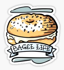 Bagel Life - Everything Bagels are Everything to Me Sticker