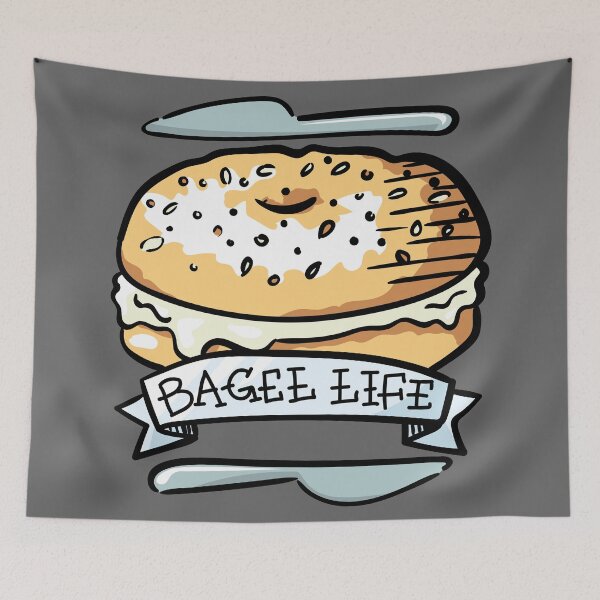 Item preview, Bagel Life - Everything Bagels are Everything to Me designed and sold by electrogiraffe.
