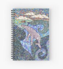 Cuaderno de espiral Ballena y barco