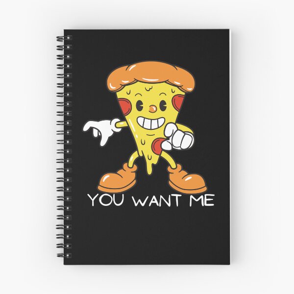 Item preview, you want pizza. cute pizza slice, pizza cartoon, cheezy pizza saying you want me gift for pizza lovers. designed and sold by haideralibhai.