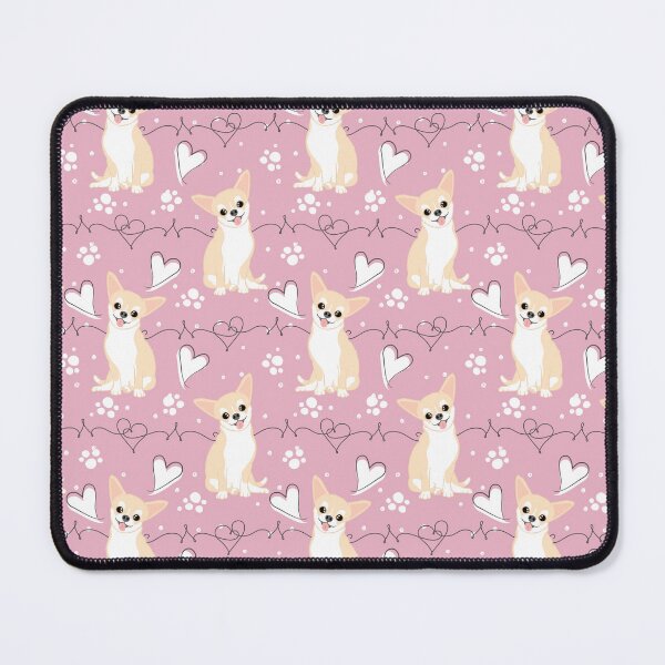 Item preview, LOVE Fawn Cream White Chihuahua 4 designed and sold by Lulupainting.