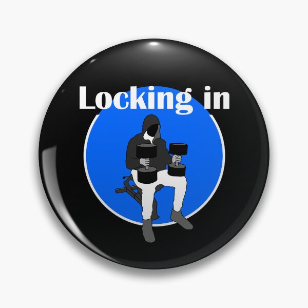 Item preview, Locking in cbum dumbell press blue designed and sold by designsbyted.
